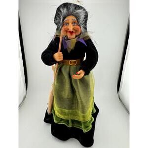 Feathered Witch Figurine